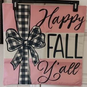 4 NEW  Pillow covers ( Fall/ Spring/ Summer)